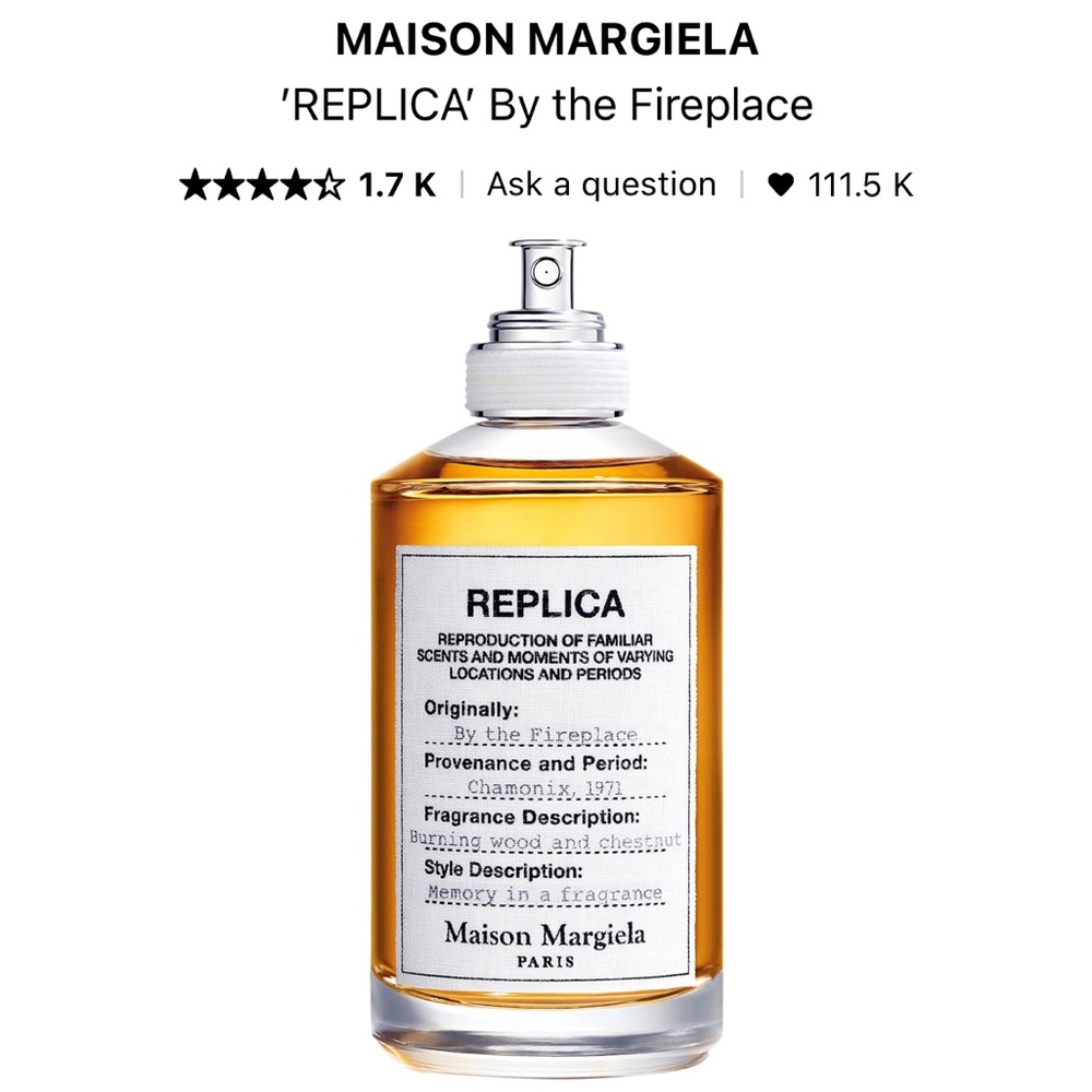 By The Fireplace - Replica Perfume